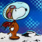 Bill Melendez As Snoopy on the Moon